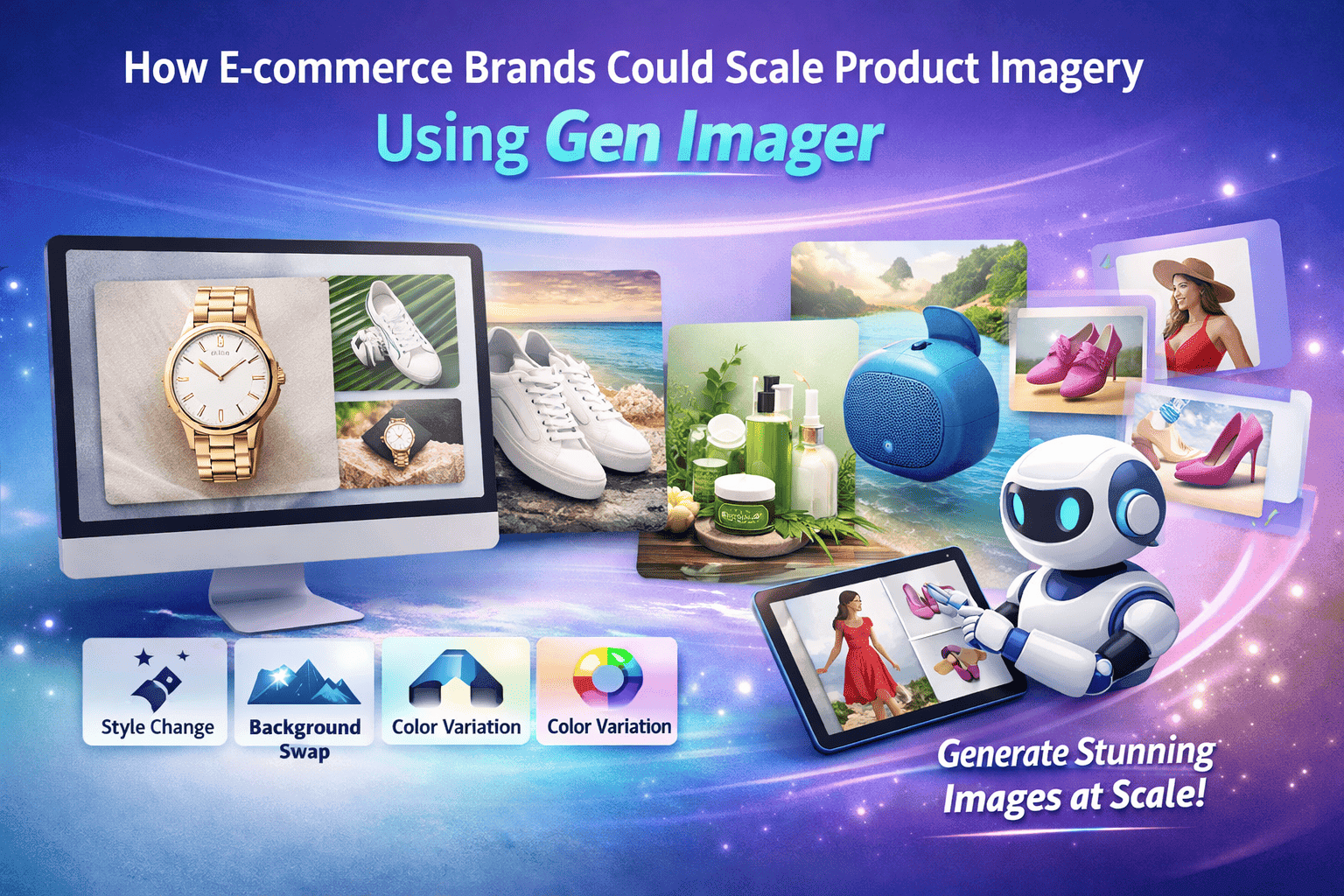 How E-commerce Brands Could Scale Product Imagery Using Gen Imager 