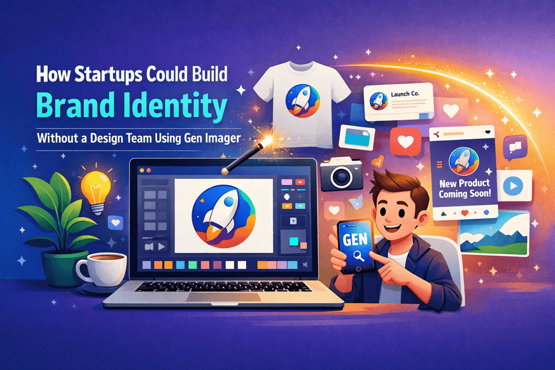 How Startups Could Build Brand Identity Without a Design Team Using Gen Imager