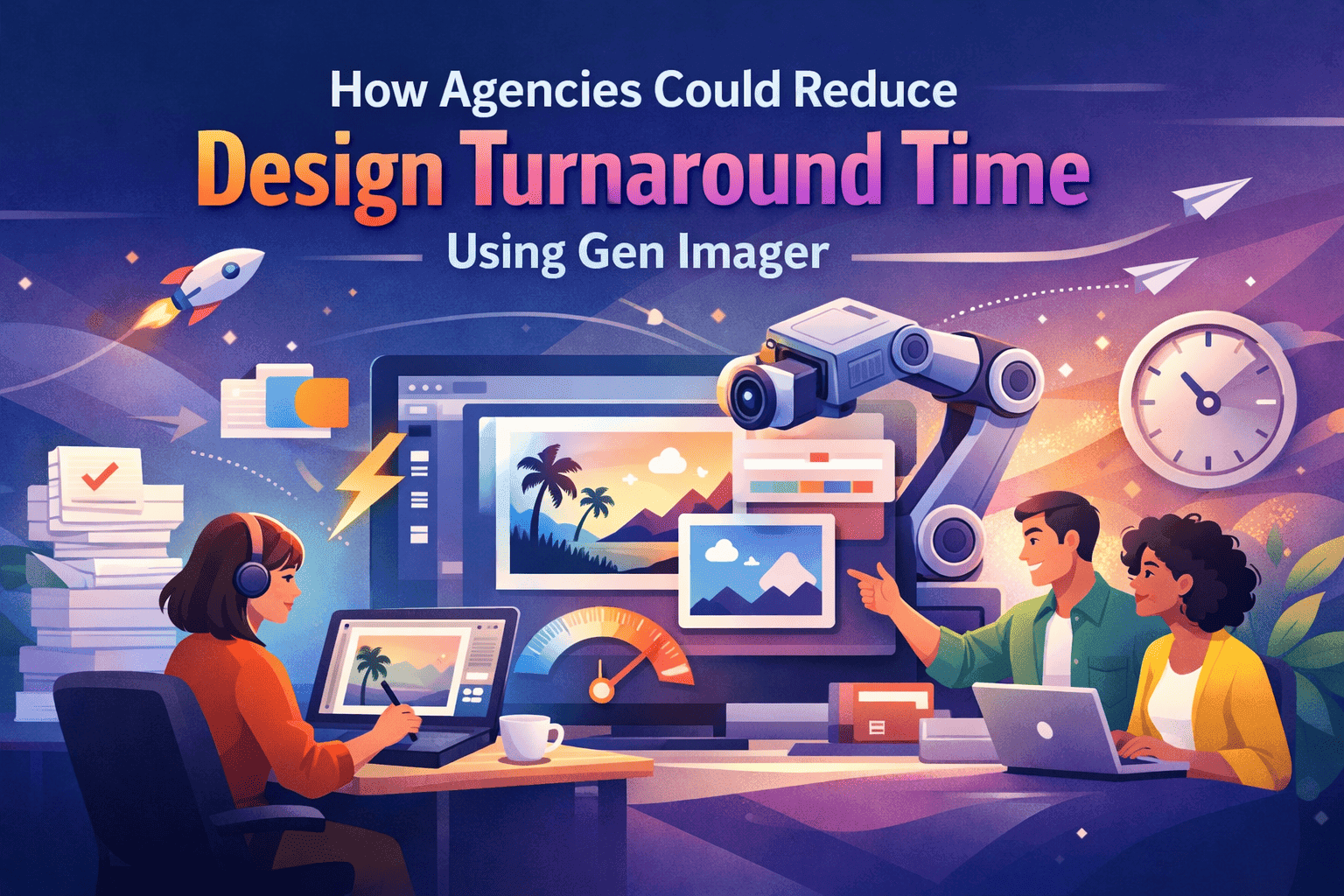 How Agencies Could Reduce Design Turnaround Time Using Gen Imager 