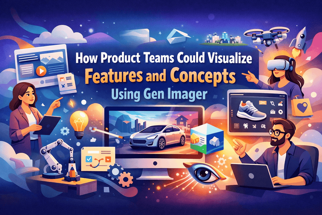 How Product Teams Could Visualize Features and Concepts Using Gen Imager