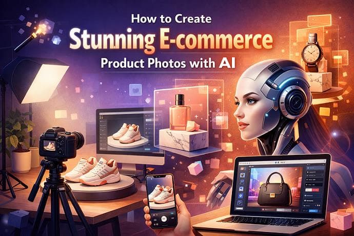 How to Create Stunning E-commerce Product Photos with AI 