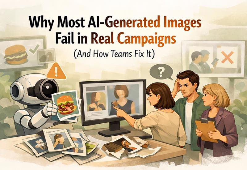 Why Most AI-Generated Images Fail in Real Campaigns (And How Teams Fix It)