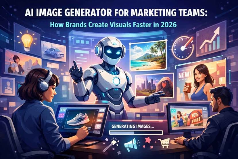 AI Image Generator for Marketing Teams: How Brands Create Visuals Faster in 2026