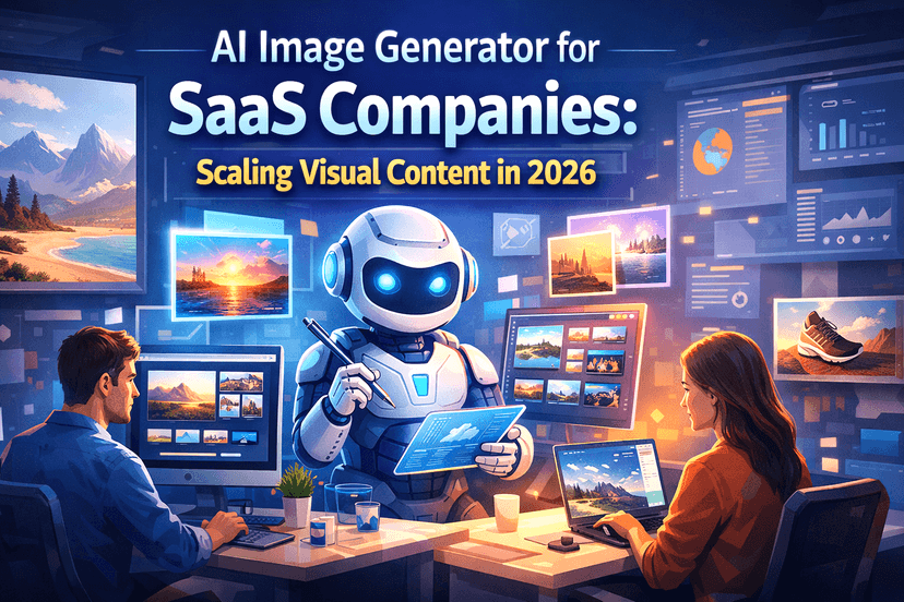 AI Image Generator for SaaS Companies: How Product Teams Scale Visual Content in 2026
