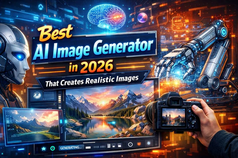 Best AI Image Generator in 2026 That Creates Realistic Image