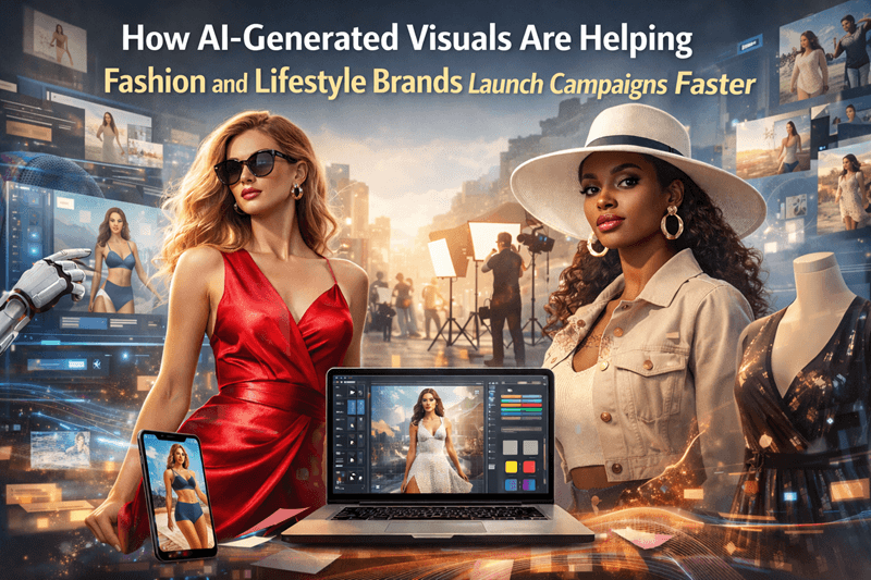 How AI-Generated Visuals Are Helping Fashion and Lifestyle Brands Launch Campaigns Faster 
