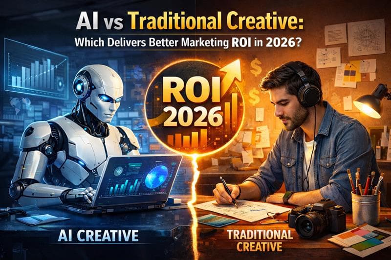 AI vs Traditional Creative: Which Delivers Better Marketing ROI in 2026?