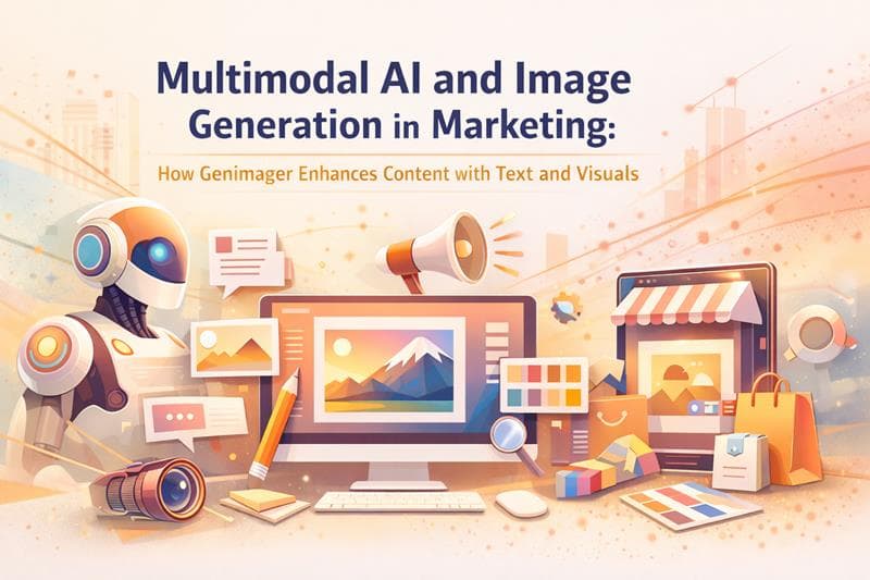 Multimodal AI and Image Generation in Marketing: How Genimager Enhances Content with Text and Visuals 