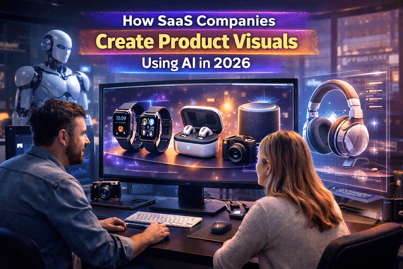 How SaaS Companies Create Product Visuals Using AI in 2026 