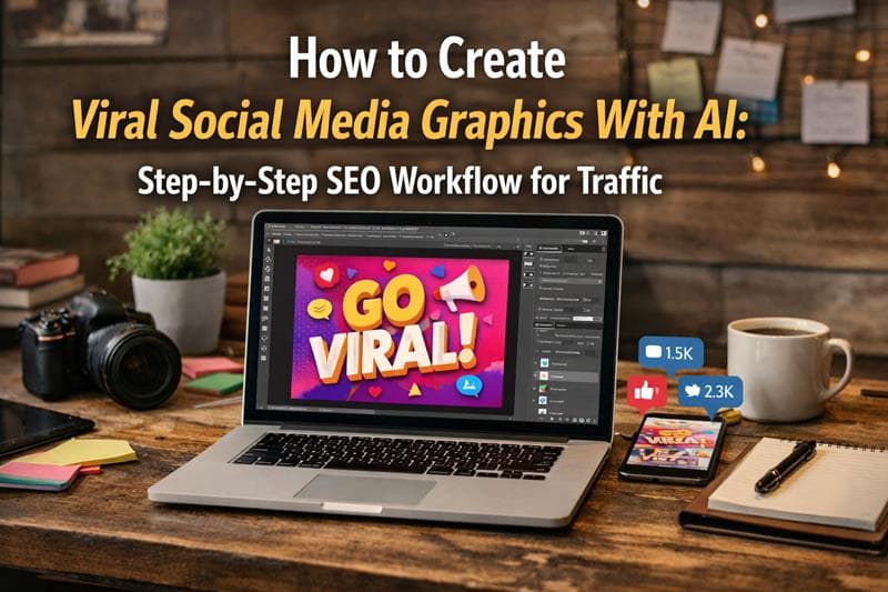 How to Create Viral Social Media Graphics With AI: Step-by-Step SEO Workflow for Traffic and Conversions 