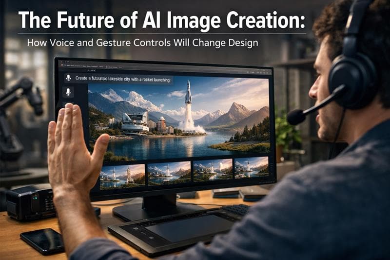 The Future of AI Image Creation: How Voice and Gesture Controls Will Change Design 