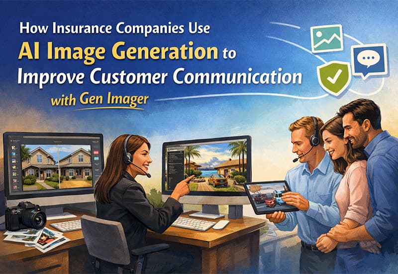 How Insurance Companies Use AI Image Generation to Improve Customer Communication with Gen Imager