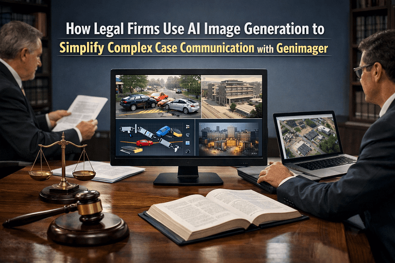 How Legal Firms Use AI Image Generation to Simplify Complex Case Communication with Genimager 