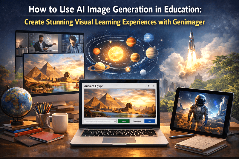 How to Use AI Image Generation in Education: Create Stunning Visual Learning Experiences with Genimager 