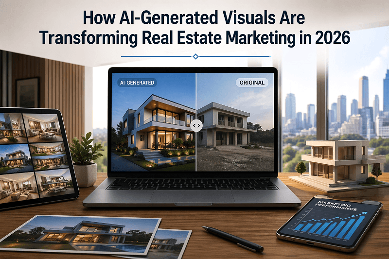 How AI Generated Visuals Are Transforming Real Estate Marketing in 2026 