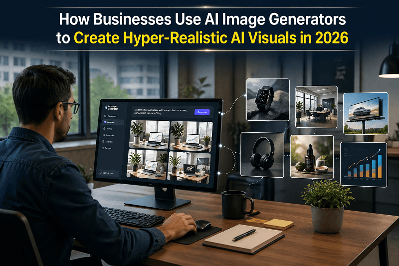 How Businesses Use AI Image Generators to Create Hyper-Realistic AI Visuals in 2026 