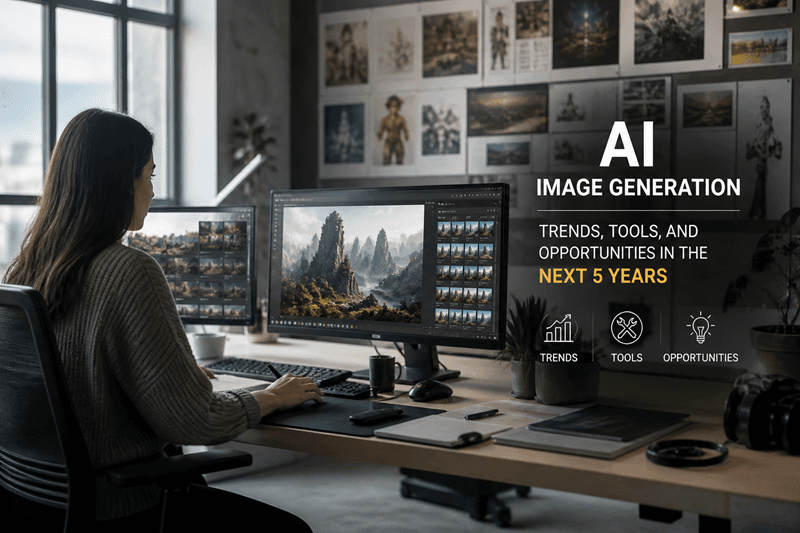 AI Image Generation: Trends, Tools, and Opportunities in the Next 5 Years