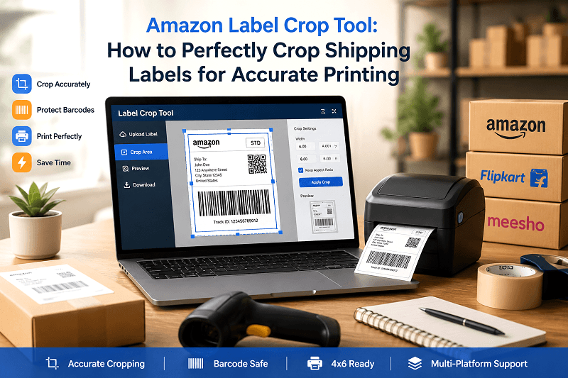 Amazon Label Crop Tool: How to Perfectly Crop Shipping Labels for Accurate Printing 
