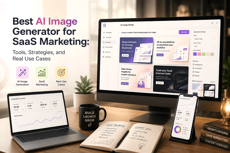 Best AI Image Generator for SaaS Marketing: Tools, Strategies, and Real Use Cases 