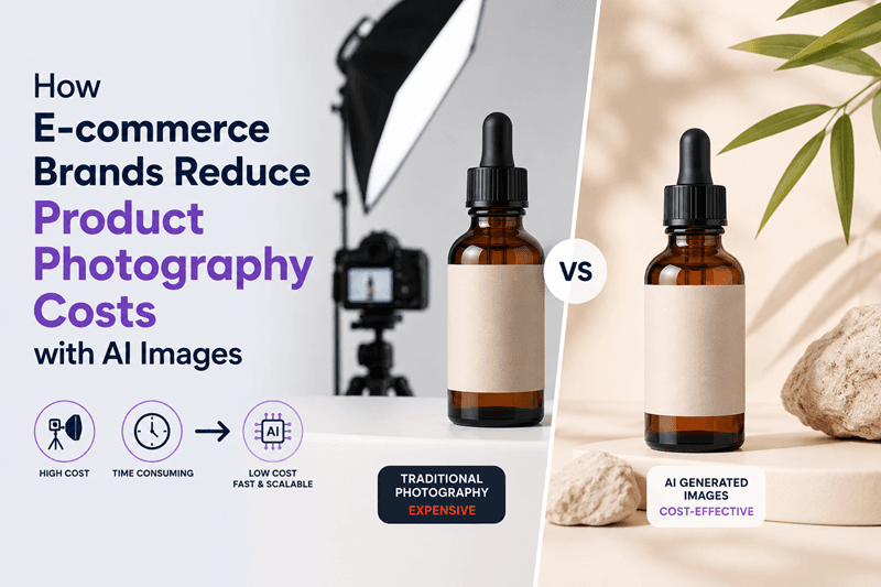 How E-commerce Brands Reduce Product Photography Costs with AI Images