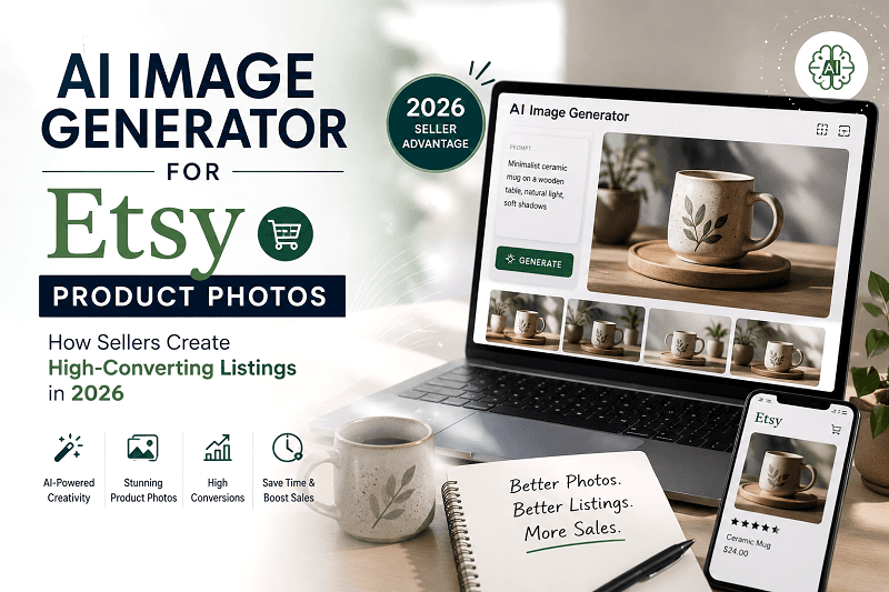 AI Image Generator for Etsy Product Photos: How Sellers Create High-Converting Listings in 2026
