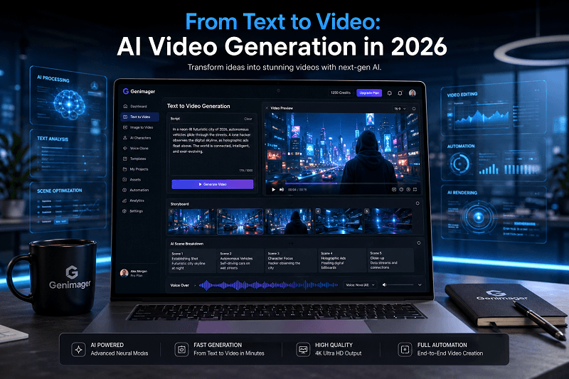 From Text to Video: How AI Video Generators Are Transforming Content Creation in 2026 