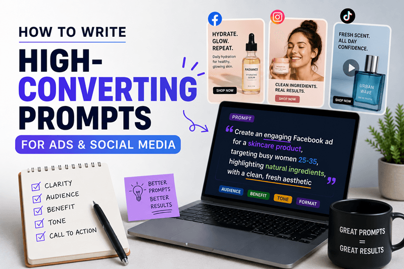 How to Write High-Converting Prompts for Ads & Social Media