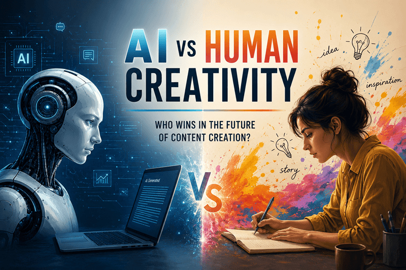  AI vs Human Creativity: Who Wins in the Future of Content Creation?