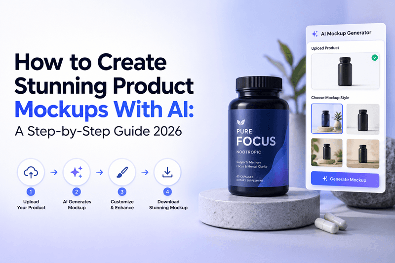 How to Create Stunning Product Mockups With AI: A Step-by-Step Guide 2026