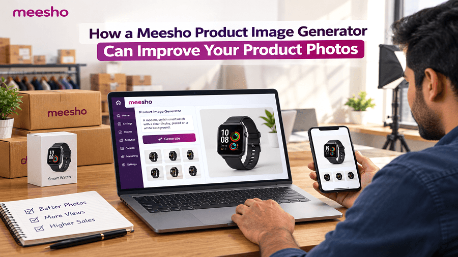 How a Meesho Product Image Generator Can Improve Your Product Photos 