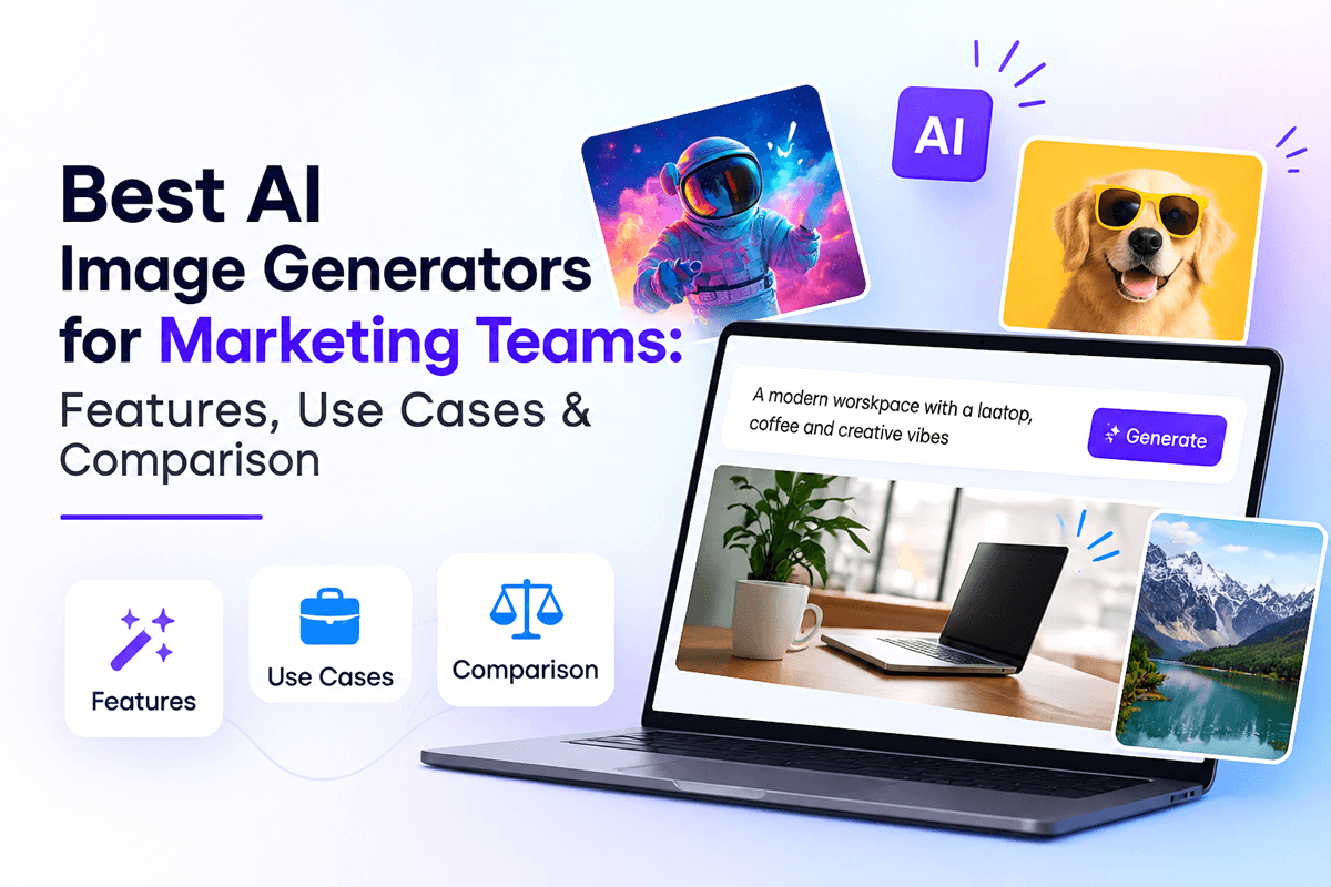 Best AI Image Generators for Marketing Teams: Features, Use Cases & Comparison