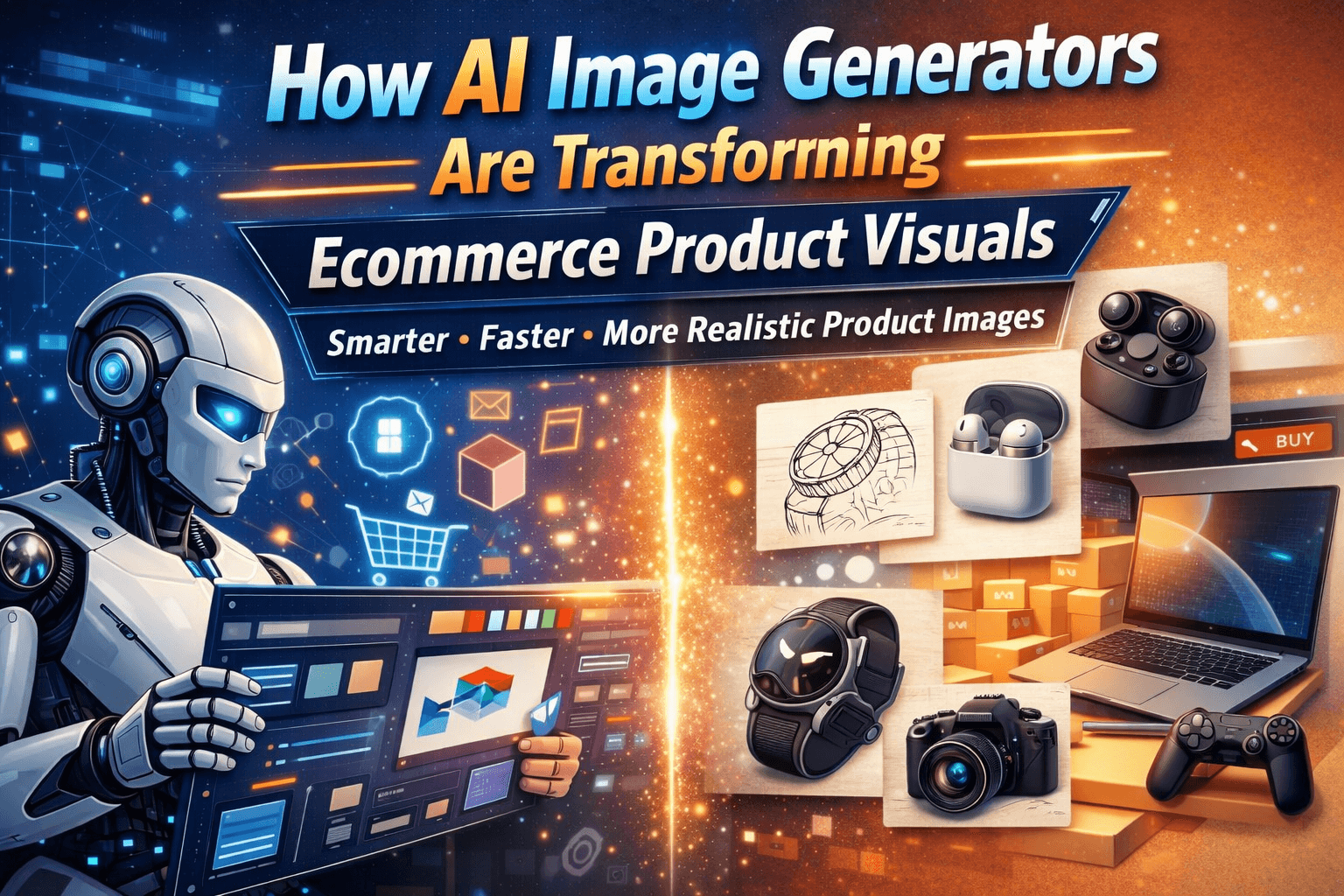 How AI Image Generators Are Transforming Ecommerce Product Visuals