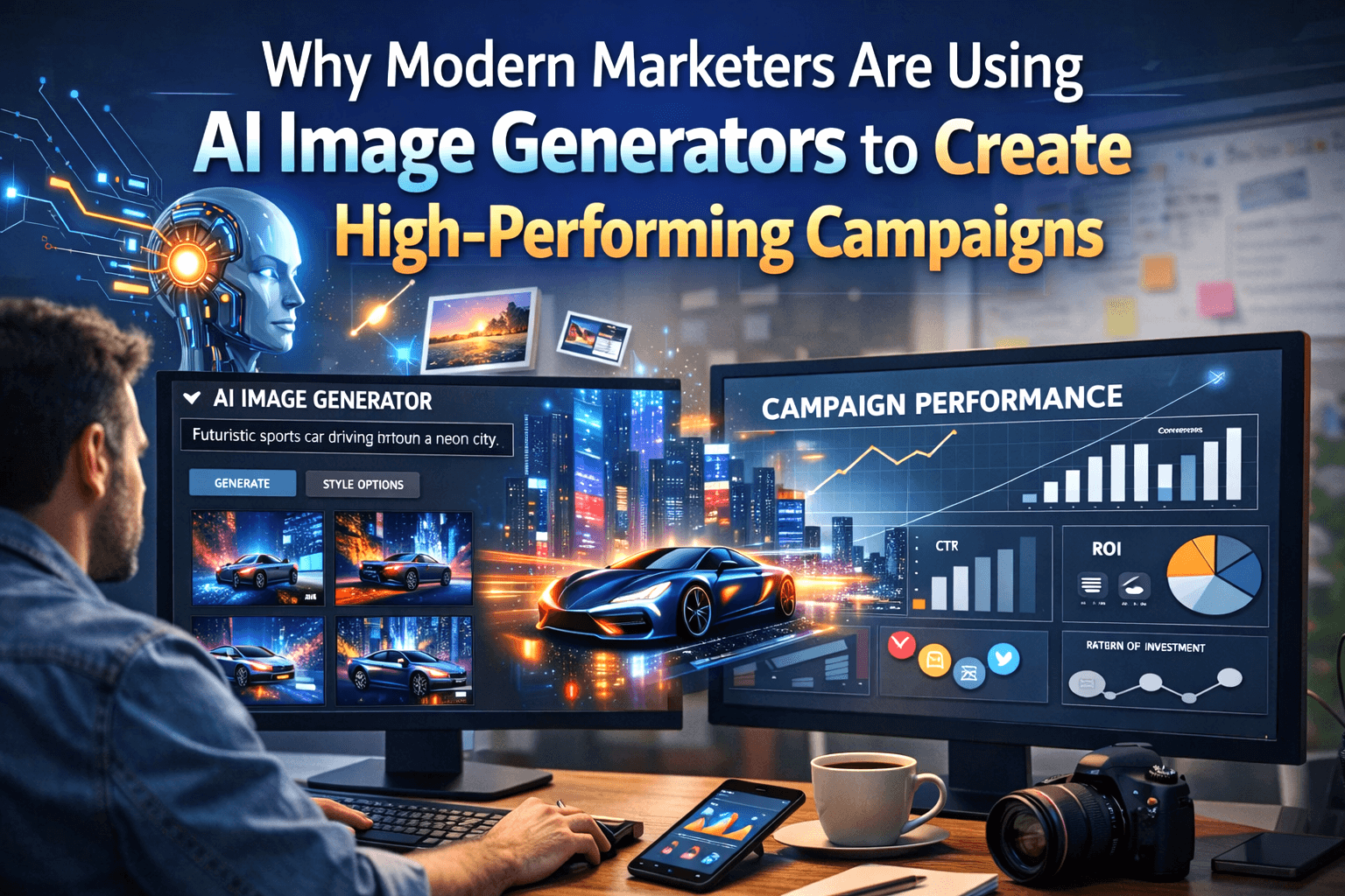 Why Modern Marketers Are Using AI Image Generators to Create High-Performing Campaigns