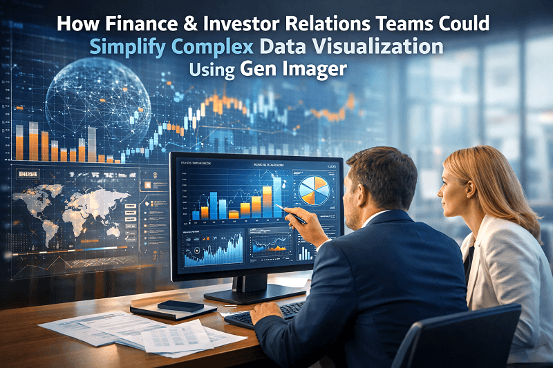 How Finance & Investor Relations Teams Could Simplify Complex Data Visualization Using Gen Imager