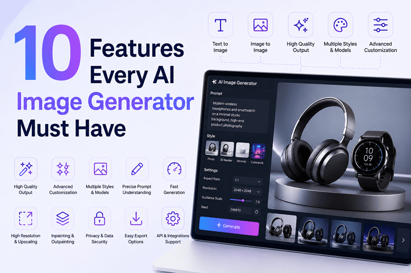 10 Features Every AI Image Generator Must Have