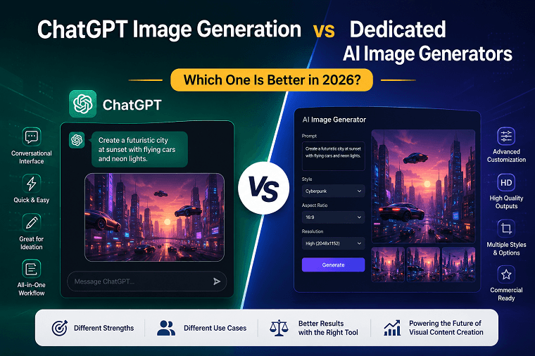 ChatGPT Image Generation vs Dedicated AI Image Generators: Which One Is Better in 2026?