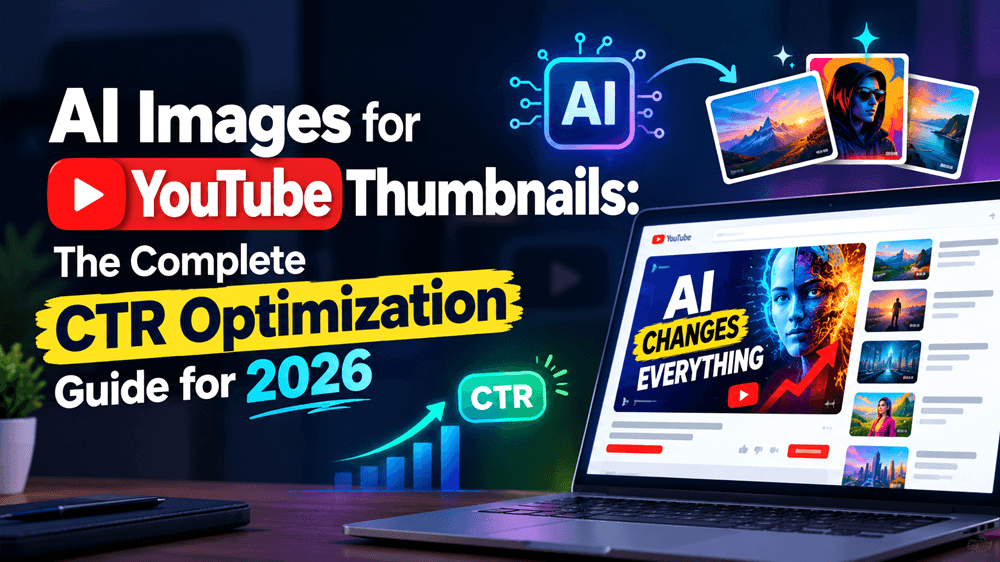 AI Images for YouTube Thumbnails: The Complete CTR Optimization Guide for 2026
